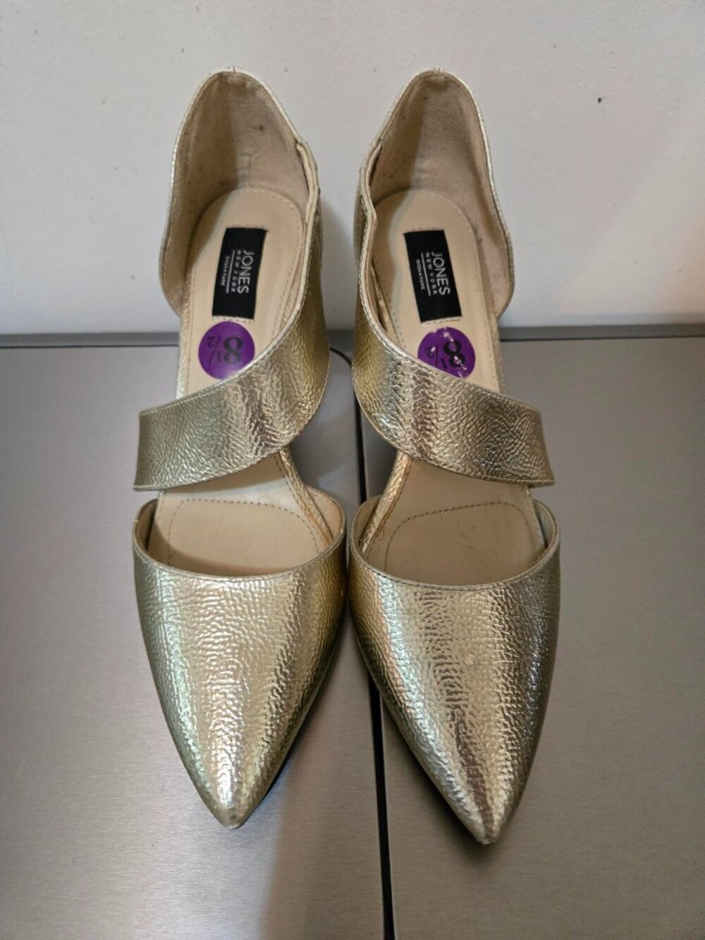 Gold heels
